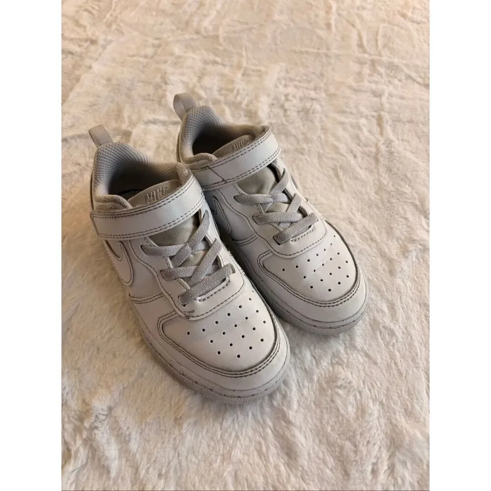 Nike court borough low recraft white size 10C